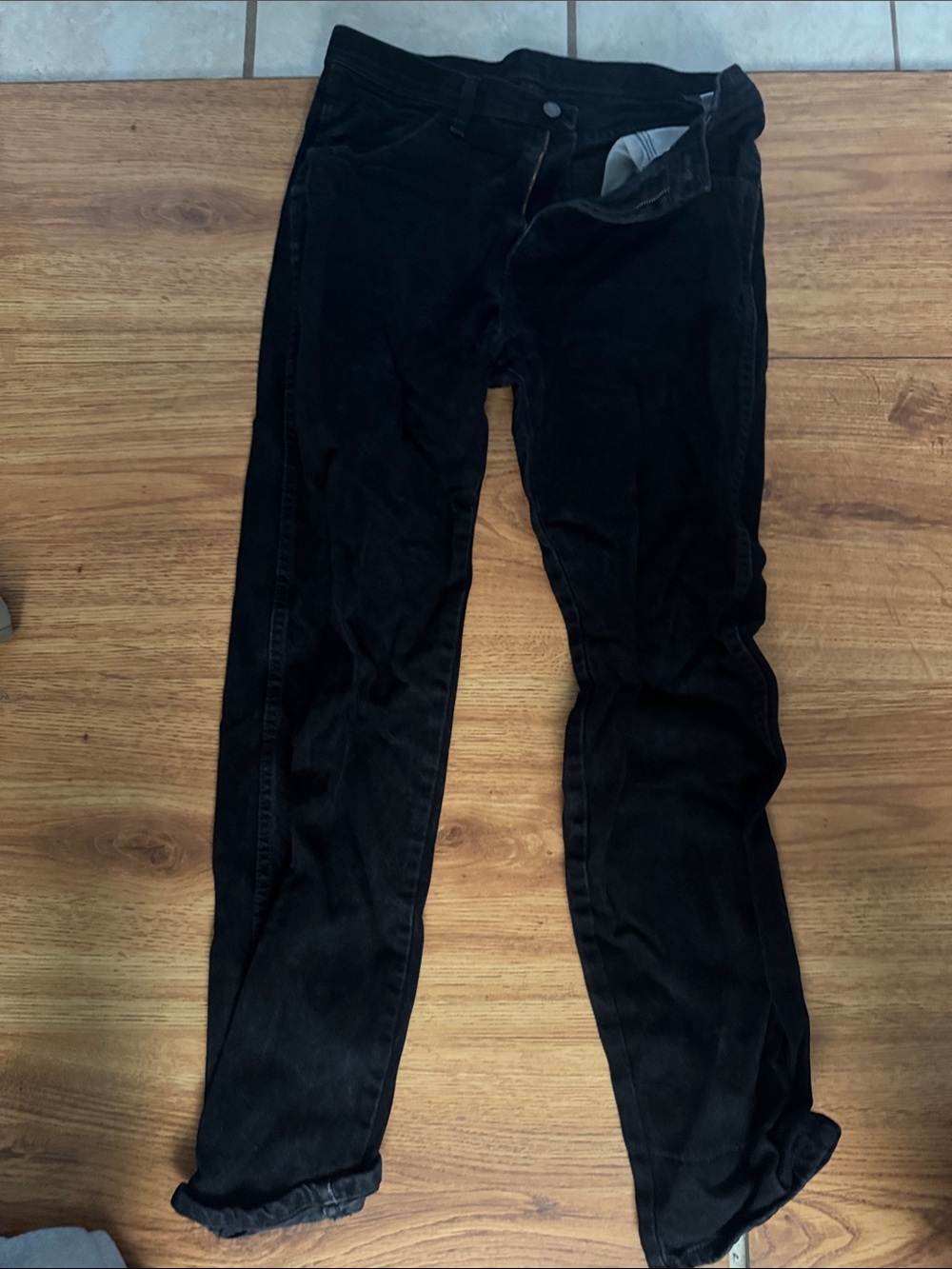 Men's Black Slim Jeans